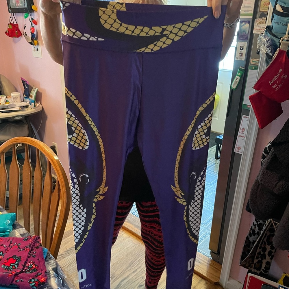 Plus size Baltimore Ravens leggings